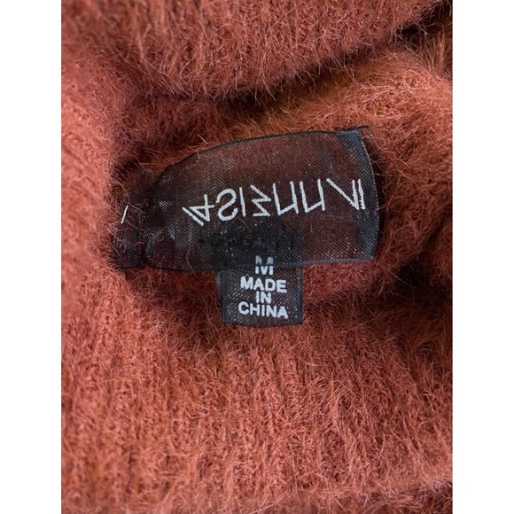 4Sienna Balloon Sleeve Eyelash Knit Turtleneck Sweater NEW - Picture 8 of 12